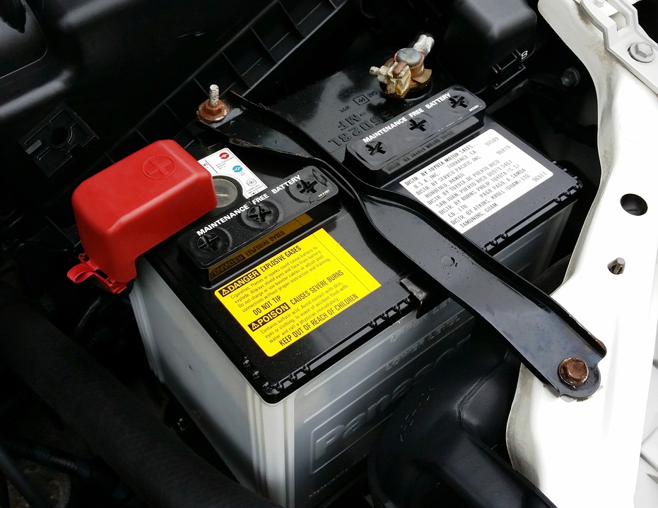 Fresh car battery