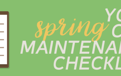 Why You Need an Initial Vehicle Check This Spring